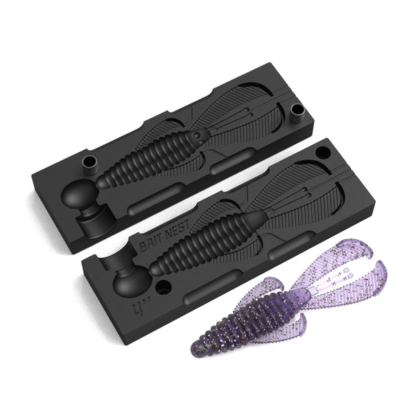 Soft Plastic Lure Molds  BAIT NEST