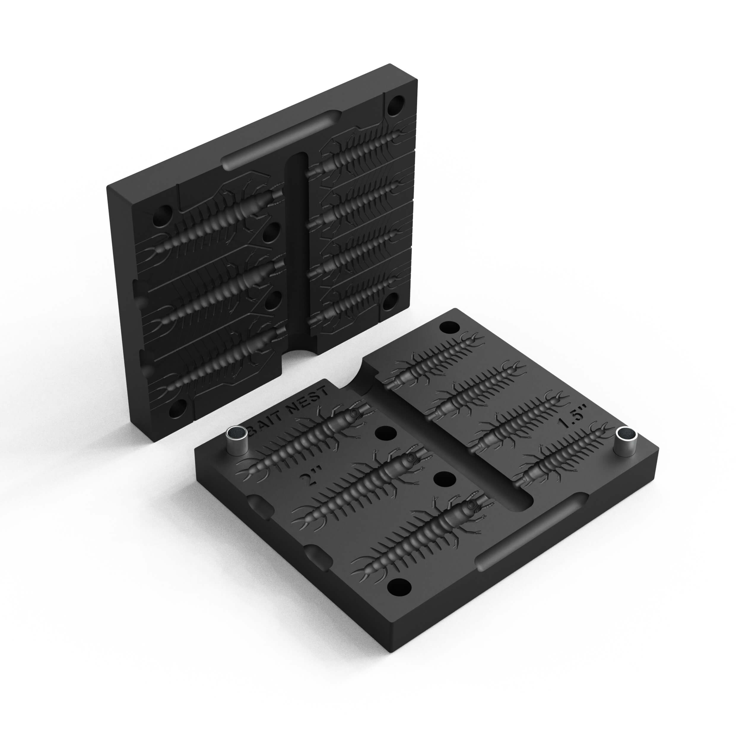 Hellgrammites Soft Plastic Lure Making Mold – BAIT NEST